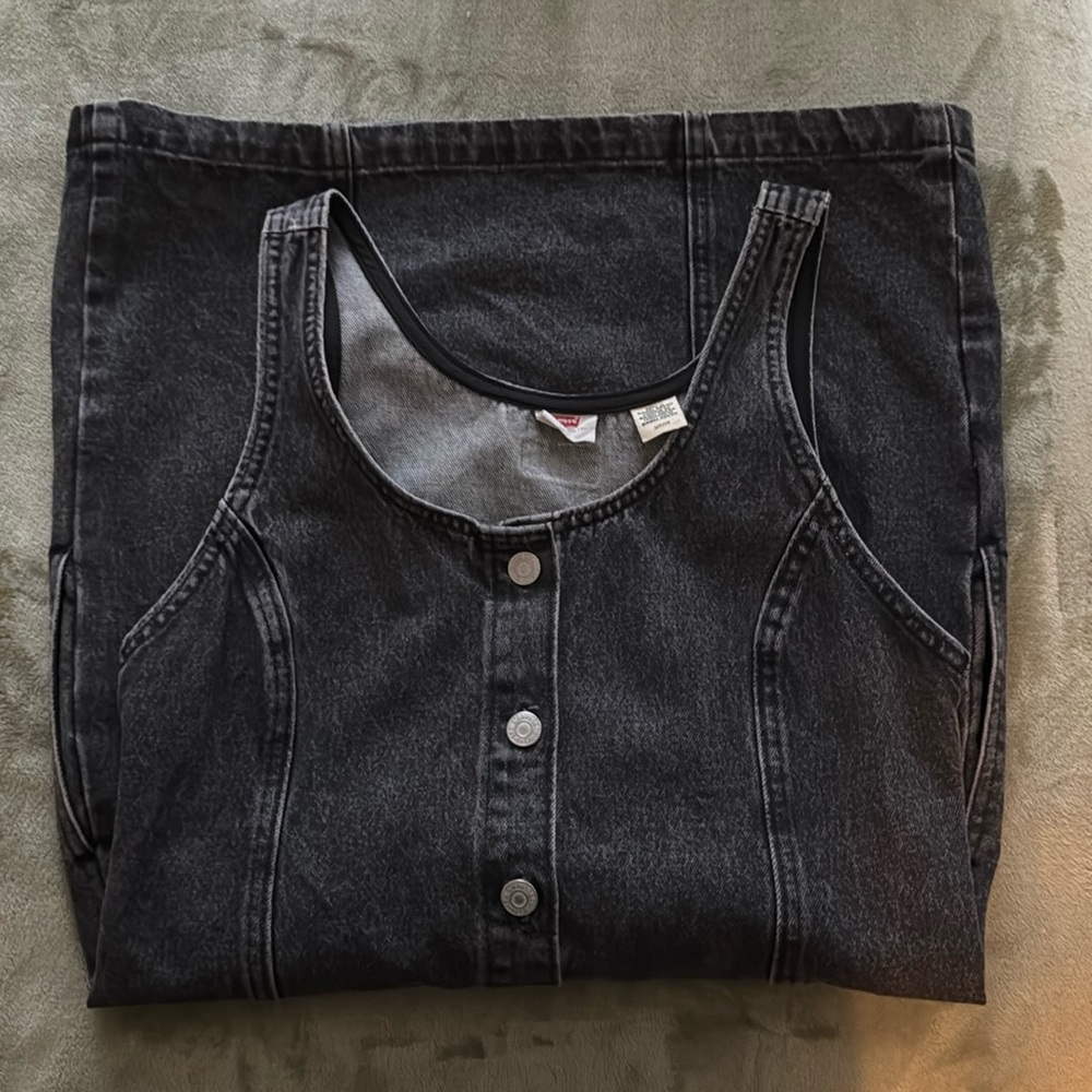 Levi’s Denim Tuli Mini Dress | Size Small NWOT